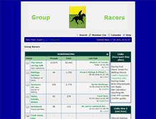 Tablet Screenshot of groupracers.co.uk